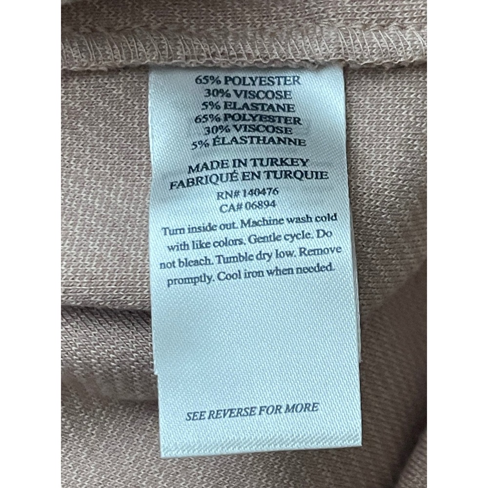 FAHERTY Legend Knit Shirt Large Dusty Rose Pink Button Down Top Casual Gorpcore - Picture 7 of 8